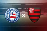 Bahia x Flamengo pelo Brasileirão (Foto: Editoria de Arte / O Globo)