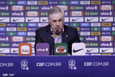 Carlo Ancelotti durante convocação da seleção brasileira (Foto: RAFAEL RIBEIRO/ CBF)