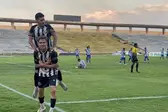 Luís Carlos marca gol da vitória do Corisabbá (Foto: Conecta Piauí)
