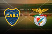 Boca Juniors x Benfica pelo Mundial de Clubes (Foto: Editoria de Arte / O Globo)