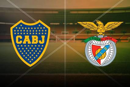 Boca Juniors x Benfica pelo Mundial de Clubes (Foto: Editoria de Arte / O Globo)