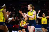 Brasil derrota Bélgica por 3 a 1 (Foto: Divulgação/World Volleyball)