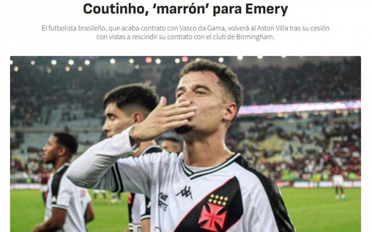 Coutinho deve permanecer no Vasco