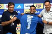 Dudu se apresenta ao Cruzeiro (Foto: Reprodução/ TV Cruzeiro)