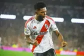 Miguel Borja, de 32 anos, é atacante do River Plate (Foto: Divulgação/River Plate)
