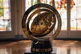 O troféu da Copa do Mundo de Clubes 2025 (Foto: Lucas Merçon/Fluminense FC)