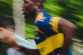 Pogba em jogo nos Estados Unidos com a camisa do Boca Juniors (Foto: Divulgação/Pogba)