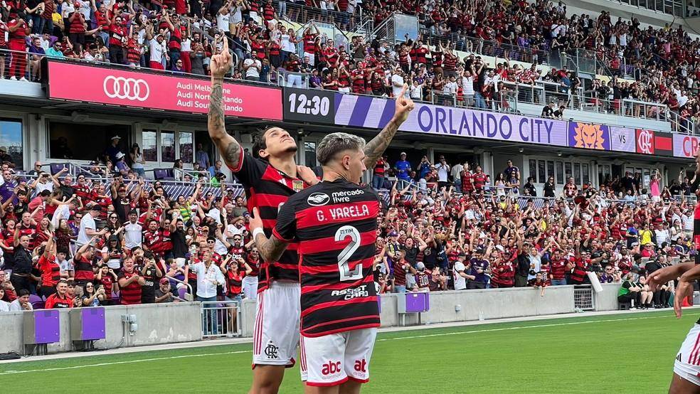 Torcida do Flamengo encheu estádio do Orlanco City em 2024