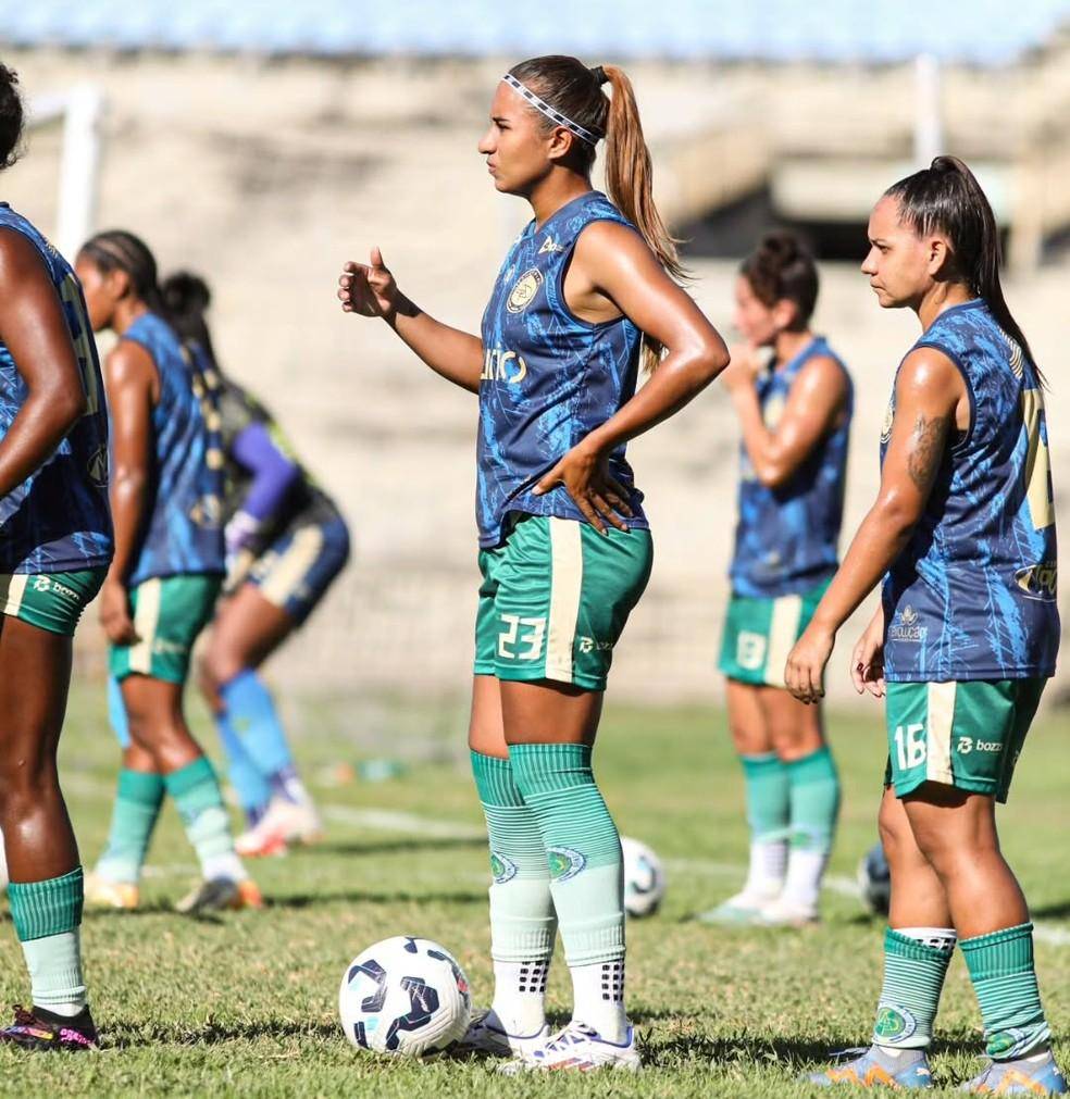 Treino do Atlético-PI feminino no Albertão