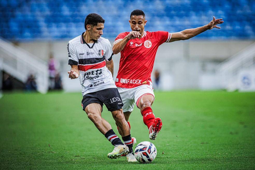 América-RN x Santa Cruz, na Arena das Dunas, Série D do Brasileiro 2025