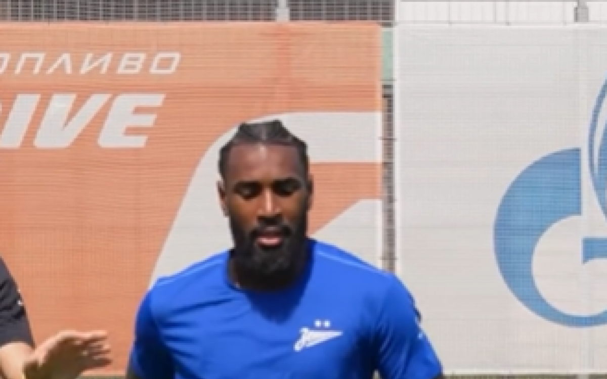 Gerson em suas primeiras atividades físicas no Zenit