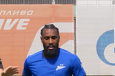 Gerson em suas primeiras atividades físicas no Zenit (Foto: Reprodução / Instagram @zenit_spb)