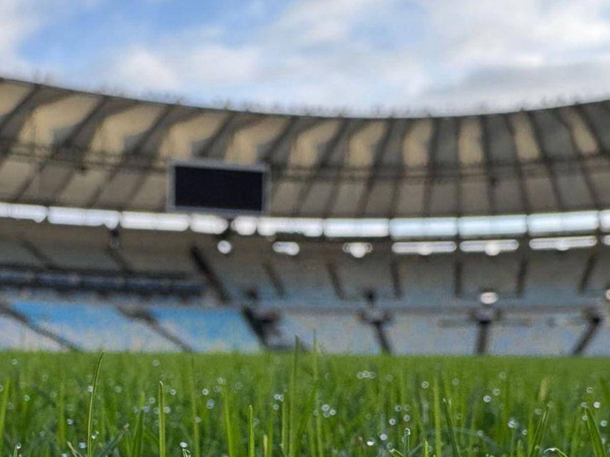 Gramado do Estádio do Maracanã