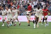 Jogadores do Milan comemoram campeonato italian (Foto: AFP)