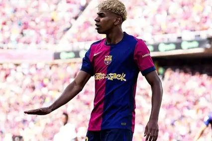 Lamine Yamal, principal promessa do Barcelona (Foto: Divulgação/Lamine Yamal)