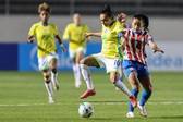 Marta em campo pela Copa América Feminina (Foto: Lívia Villas Boas/CBF)