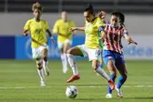 Marta em campo pela Copa América Feminina (Foto: Lívia Villas Boas/CBF)