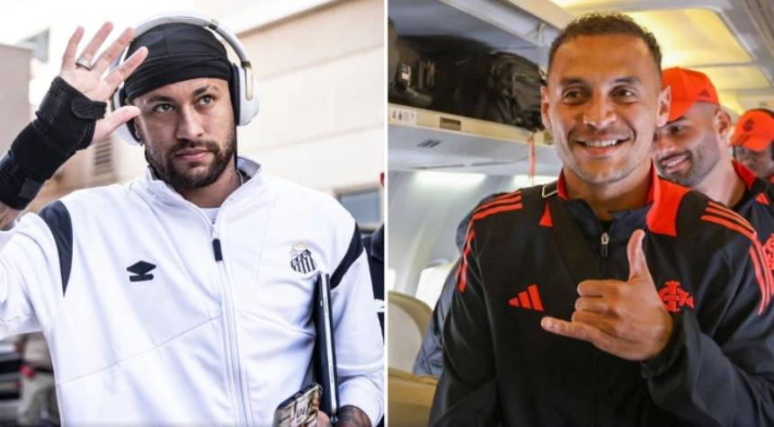 Neymar e Alan Patrick