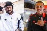 Neymar e Alan Patrick (Foto: Divulgação/Santos/Internacional)