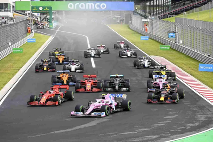 Prova do GP da Hungria (Foto: Reprodução/Racing Point)