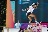 Rayssa Leal no Mundial de skate street (Foto: Kenji Haruta/World Skate)