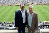 Samir Xaud e Ancelotti na final do Mundial de Clubes (Foto: Reprodução/Instagram/Samir Xaud)