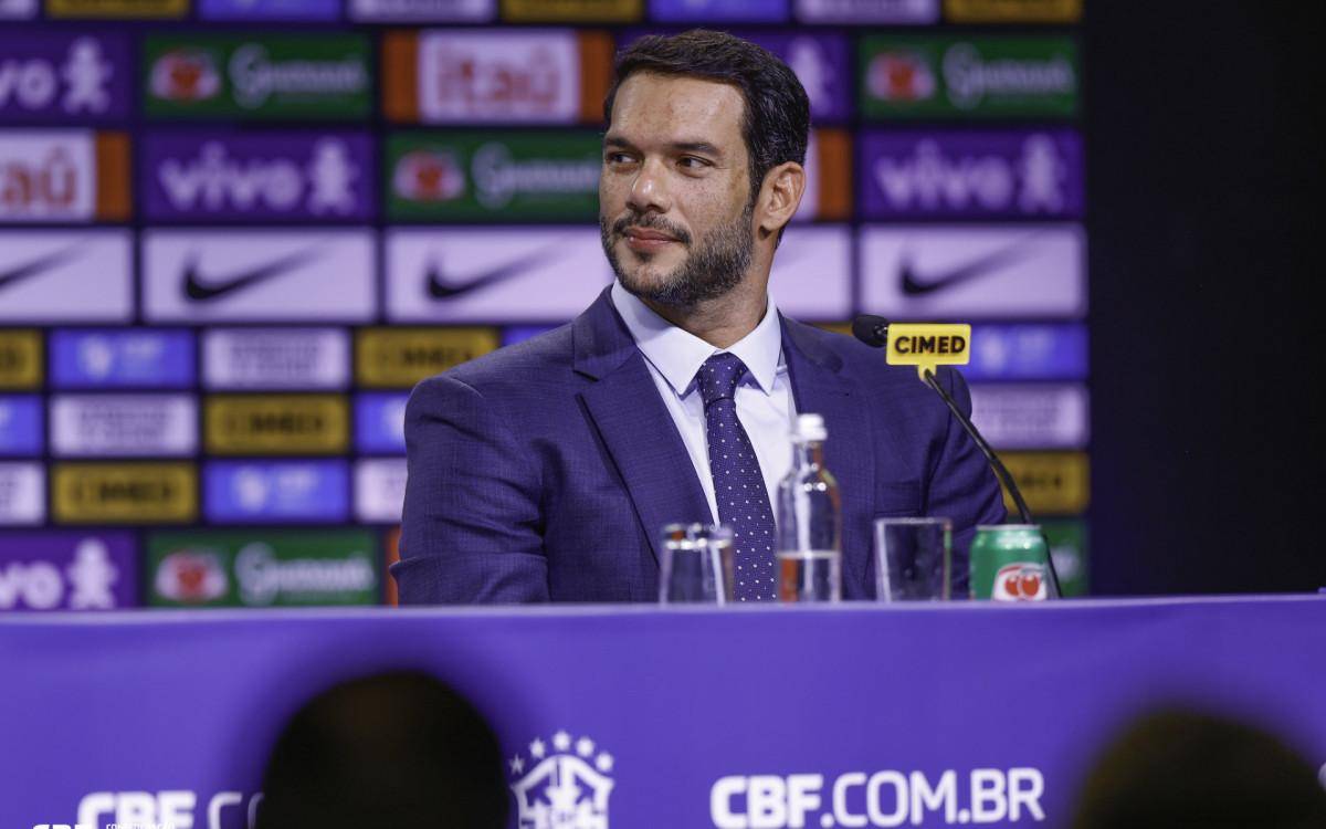 Samir Xaud, presidente da CBF