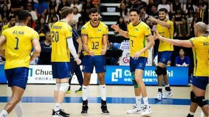 Seleção Brasileira Masculina de Vôlei (Foto: Divulgação/ Volleyball Nations League)