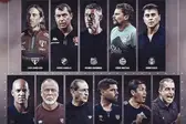 técnicos demitidos desde o início do Brasileirão 2025 (Foto: Design/TNT Sports Brasil)