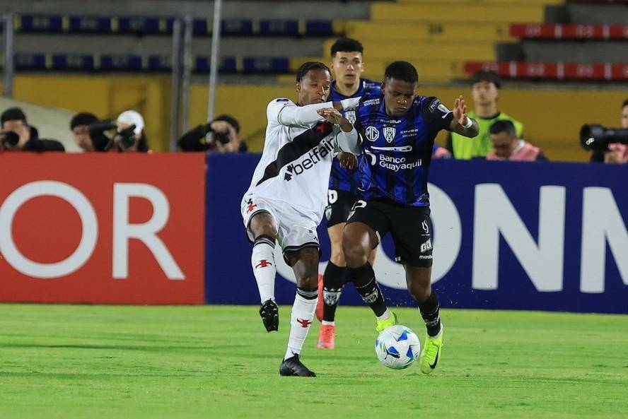 Vasco foi goleado pelo Del Valle em Quito