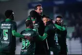 1 de 9  Jogadores do Juventude comemoram gol contra o Corinthians, pelo Brasileirão (Foto: Fernando Alves/ECJ)
