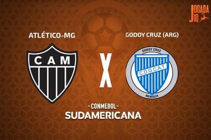 Atlético MG x Godoy Cruz (Foto: None)