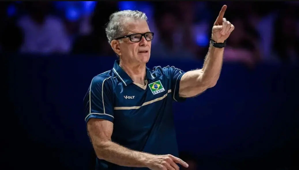 Bernardinho, técnico da Seleção Brasileira Masculina de Vôlei
