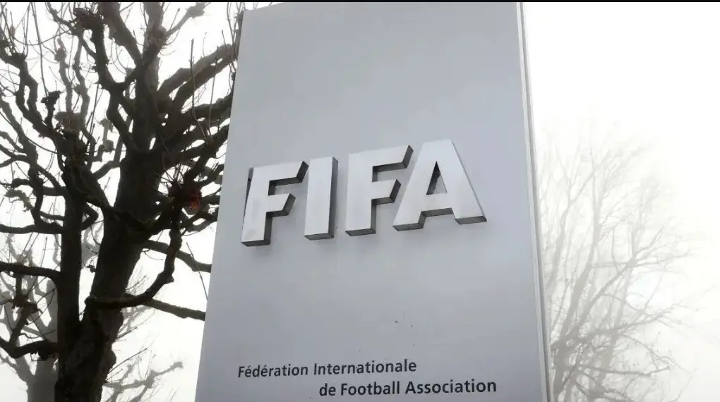 Entrada da sede da Fifa, em Zurique, Suíça