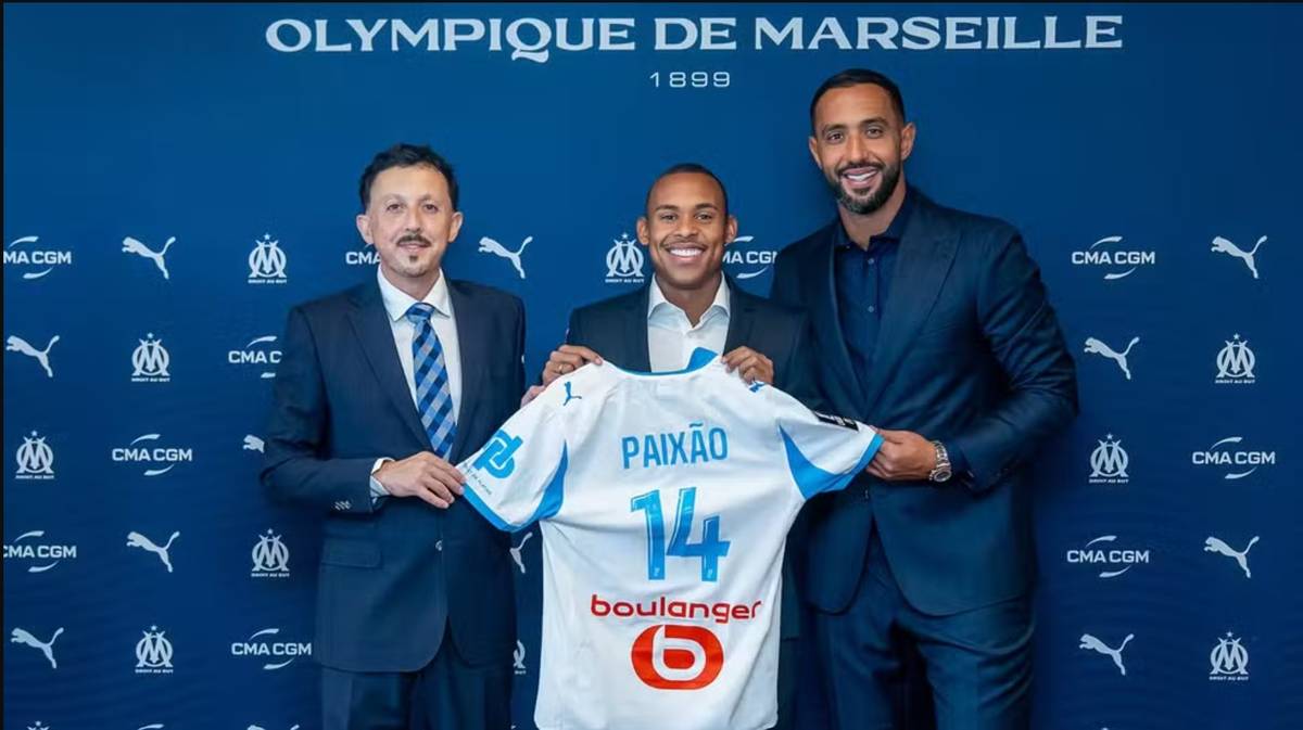 Igor Paixão é anunciado pelo Olympique de Marseille