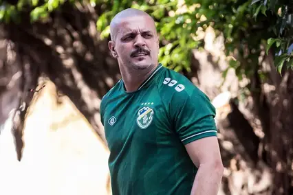 Jerson Testoni, técnico do Altos (Foto: Samuel Pereira/A.A. Altos)