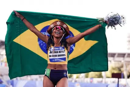 Keyla Barros conquista melhor marca da carreira (Foto: Reprodução)