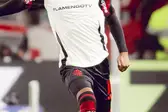Nico de La Cruz entrou no segundo tempo da vitória do Flamengo sobre o Internacional (Foto: Adriano Fontes / Flamengo)