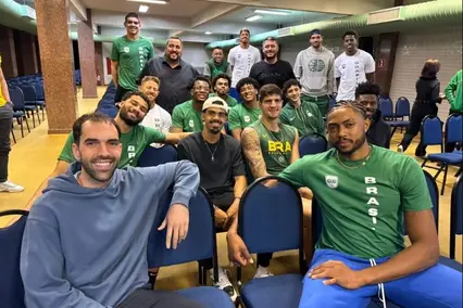 Seleção Brasileira de Basquete (Foto: Reprodução Redes Sociais)