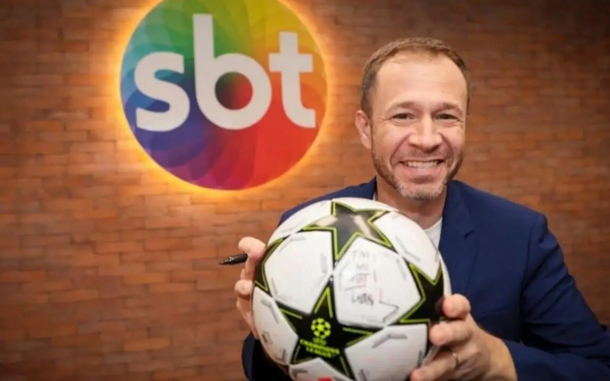 Tiago Leifert é o principal narrador do SBT