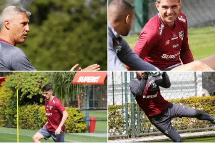 Treino São Paulo (Foto: Pedro Guedes / São Paulo FC)
