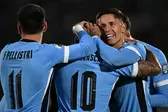 Arrascaeta foi destaque de gol do Uruguai contra o Peru (Foto: Eitan Abramovich/AFP)