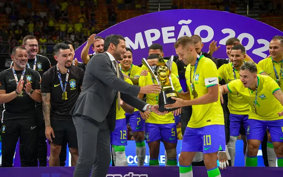 Brasil é campeão invicto da Copa das Nações de Futsa