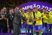 Brasil é campeão invicto da Copa das Nações de Futsa (Foto: Joilson Marconne/ CBF)
