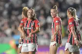 Camilinha abriu o placar no jogo São Paulo e Vasco, pela Copa do Brasil Feminina. (Foto: Foto: Staff Images/CBF)