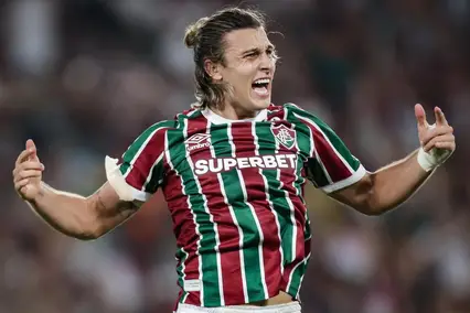 Canobbio brilhou na vitória do Fluminense sobre o Bahia (Foto: Marcelo Gonçalves/Fluminense FC)