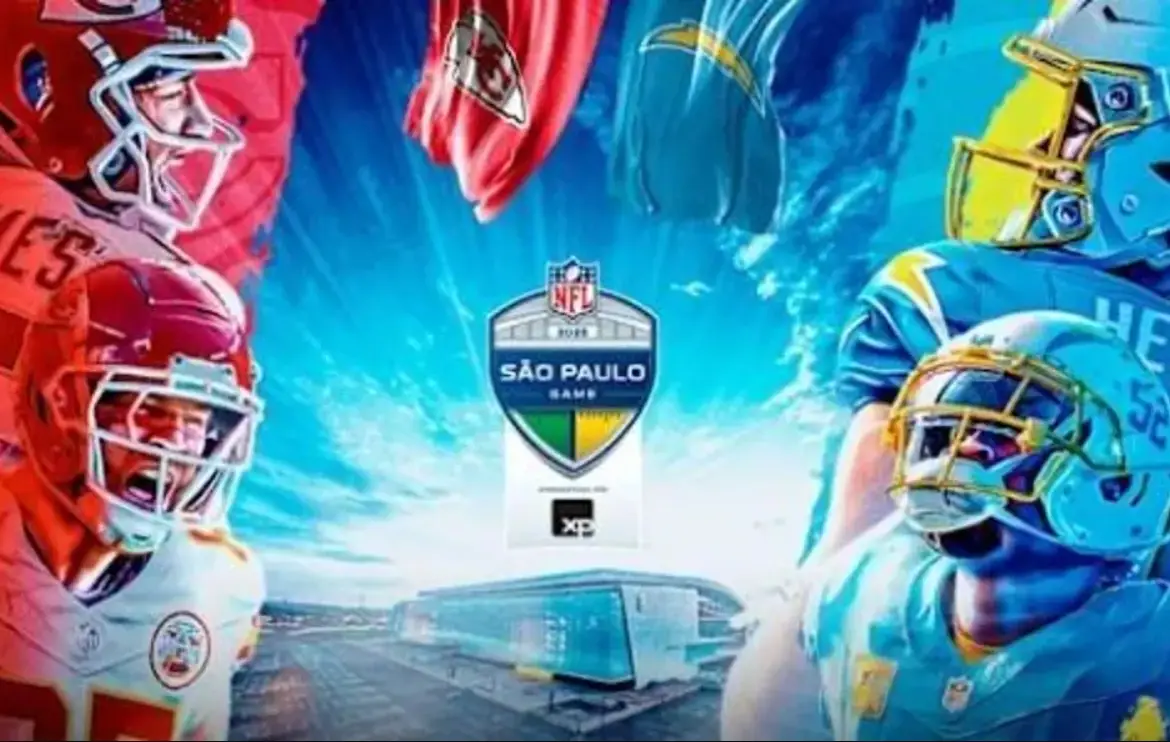 Chargers e Chiefs se enfrentam no segundo jogo da NFL no Brasil