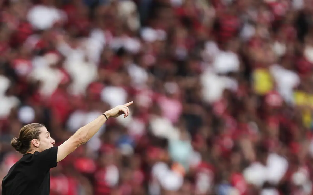 Filipe Luís, técnico do Flamengo