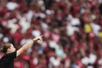 Filipe Luís, técnico do Flamengo (Foto: Gilvan de Souza / Flamengo)