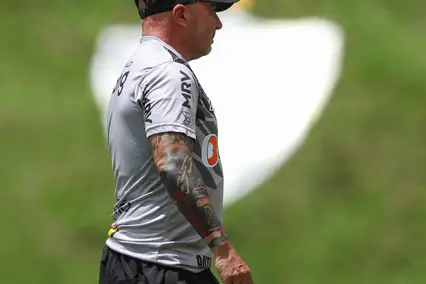 Jorge Sampaoli, do Atlético-MG (Foto: Pedro Souza / Atlético-MG)